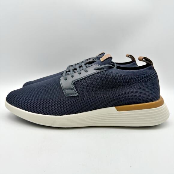 Wolf & Shepherd Mens Swiftknit Derby Sneakers US 6 EU 39 Navy Knit NIB - Picture 8 of 12